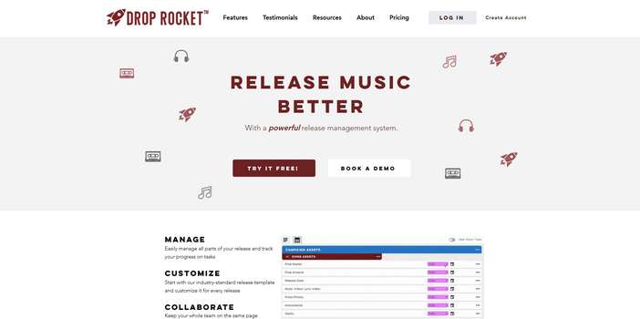Drop Rocket